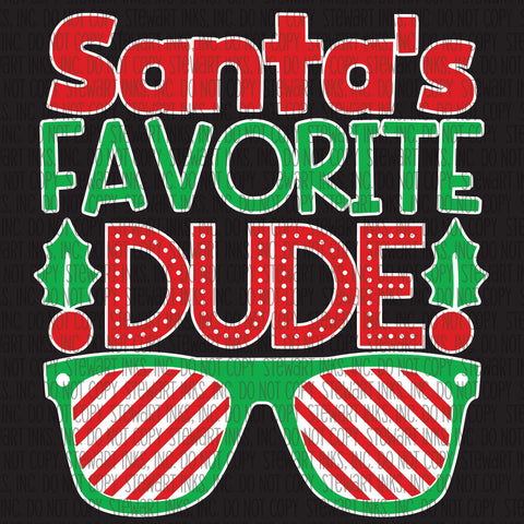 Transfer - Santa's Favorite Dude