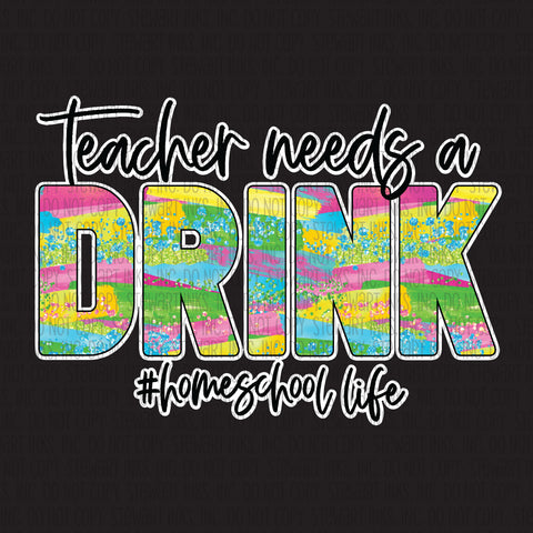Transfer - Teacher Needs a Drink