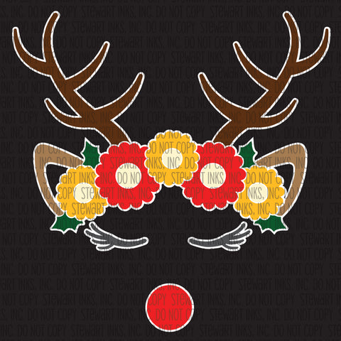 Transfer - Reindeer Flower Crown