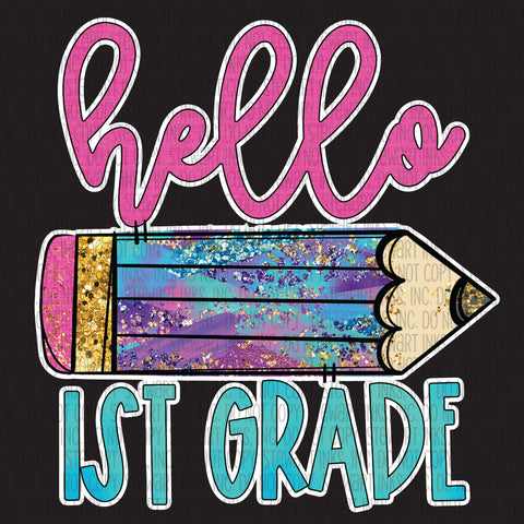 Transfer - Hello 1st Grade Color Pencil