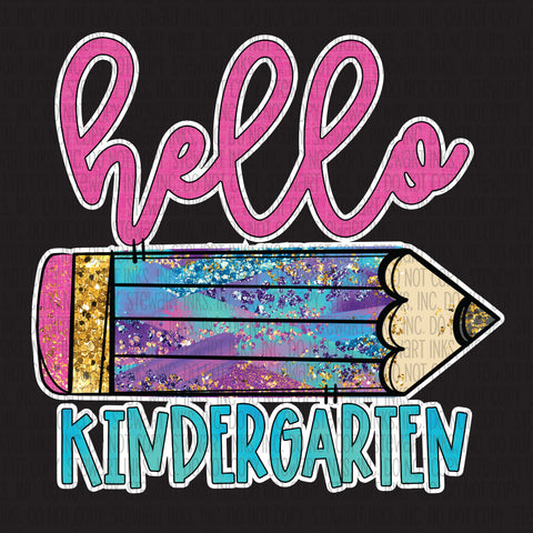 Transfer - Hello Kindergarten Color Pencil