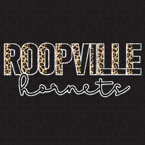 Transfer - Roopville Leopard Black