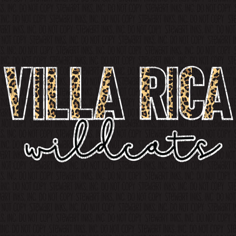 Transfer - Villa Rica Leopard Black