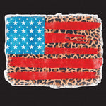 Transfer - Leopard Grunge Flag