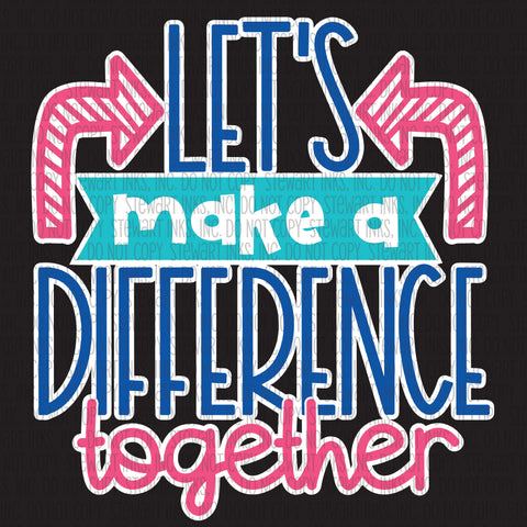 Transfer - Let's Make a Difference Together
