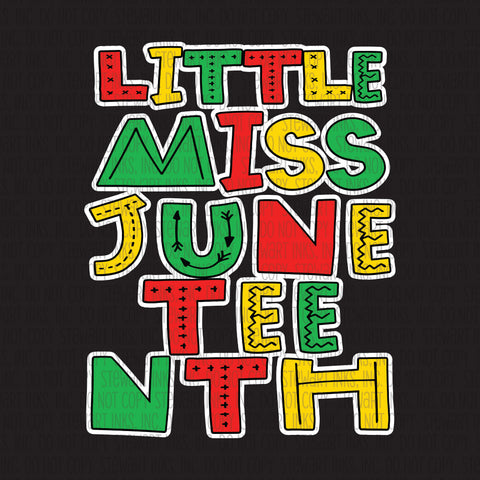 Transfer - Little Miss Juneteenth