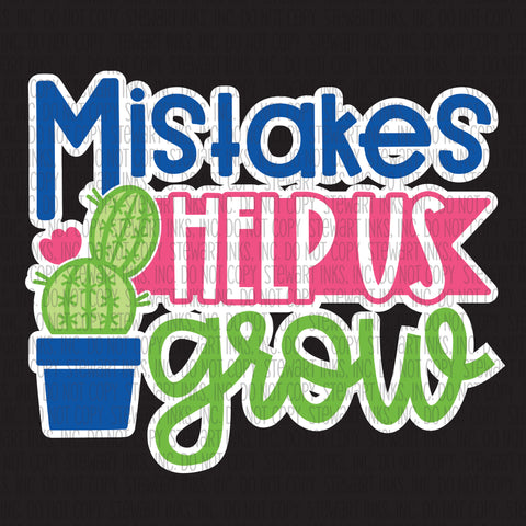 Transfer - Mistakes Help Us Grow