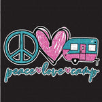 Transfer - Peace Love & Camp Symbol