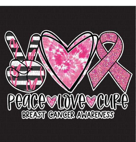 Transfer - Peace Love & Cure Breast Cancer