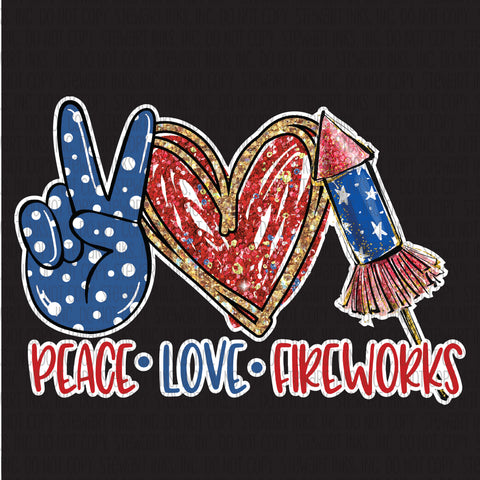 Transfer - Peace Love & Fireworks