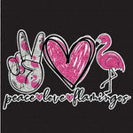 Transfer - Peace Love & Flamingos