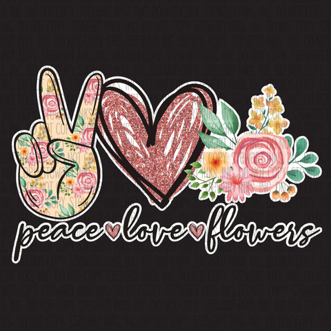 Transfer - Peace Love & Flowers