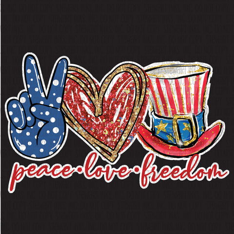 Transfer - Peace Love & Freedom