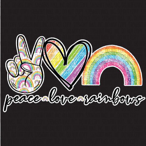 Transfer - Peace Love & Rainbows