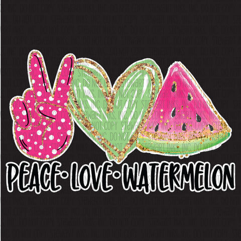 Transfer - Peace Love & Watermelon