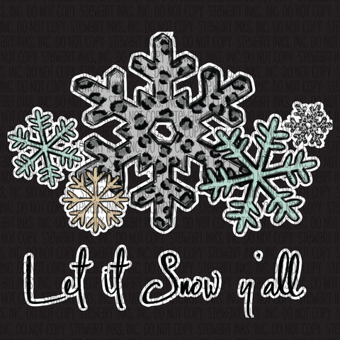 Transfer - Let It Snow Leopard Flakes