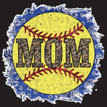 Transfer - Softball Mom Blue