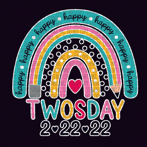Transfer - Twosday Rainbow